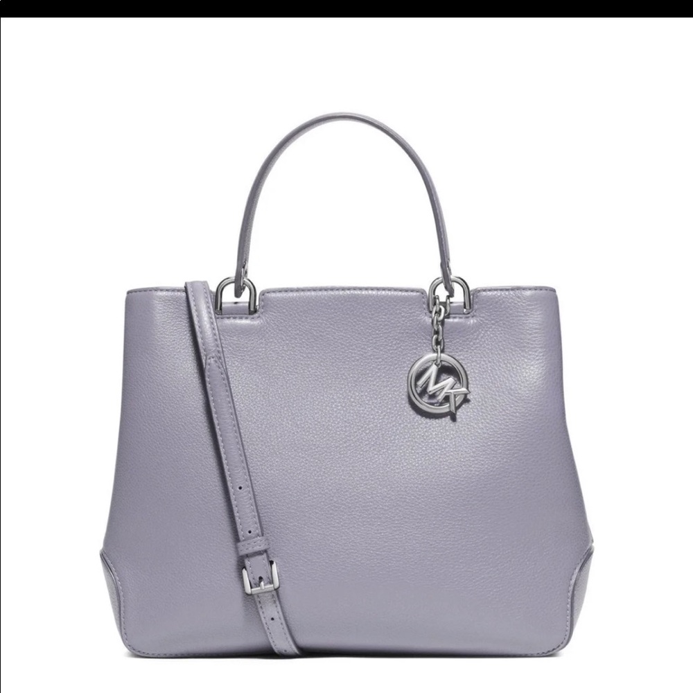 MICHAEL KORS Anabelle Leather Satchel Crossbody